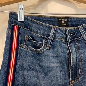 JUST BLACK skinny jeans